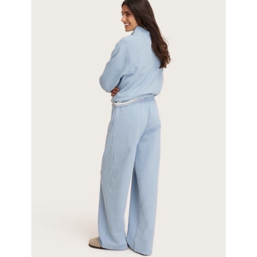 Parke x Target Small Women's High Rise Boxer Sweatpants Light Blue Limited EDT - Picture 4 of 6